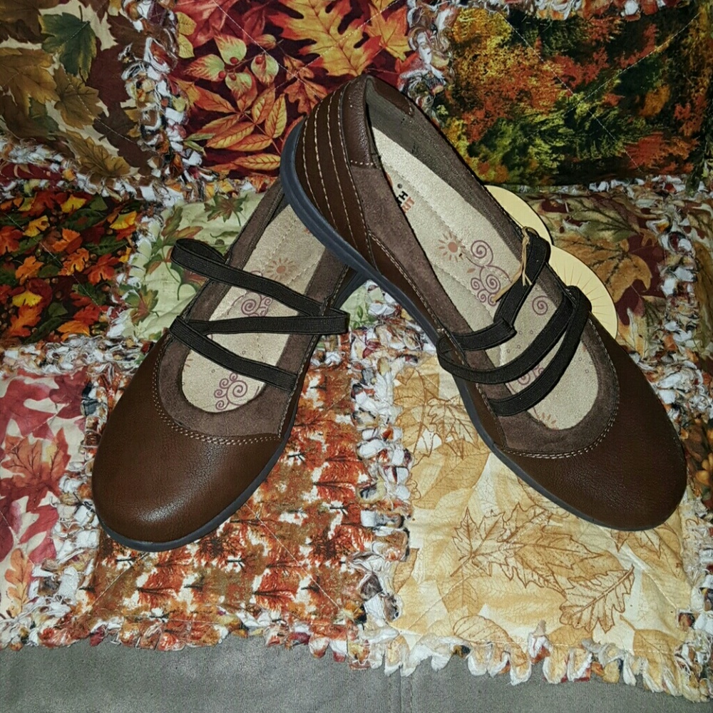NWT Earth Spirit Mary Jane Strap Shoes Sz 10